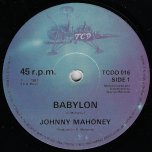 Babylon / Knocking On Your Door - Johnny Mahoney