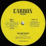 Big And Heavy / Big Dub - Horace Andy