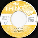Black Girl / Version In Black - Tony Brevette / Reggae Crusaders