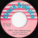Cant You Understand / Locks Of Dub - Larry Marshall / King Tubbys