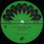 Do It Right (Soul Cut) / Groovy Thing - The Three Tops / Alton Ellis