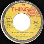 Go Find Yourself A Fool / Sure Shot Ver - Enos Mcleod / Genius And The Revolutionaries