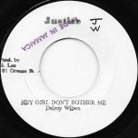 Hey Girl Don't Bother Me / This Yah Version Joy High - Delroy Wilson / King Tubbys And The Agrovators