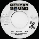 Holy Mount Zion / Black Board - Alborosie