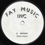 Jamaican Tobacco / Born On A Sunday - U Brown / Winston Edwards