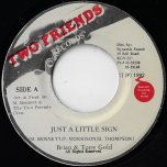 Just A little Sign / PA Mix - Brian And Tony Gold