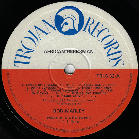 African Herbsman - Bob Marley And The Wailers