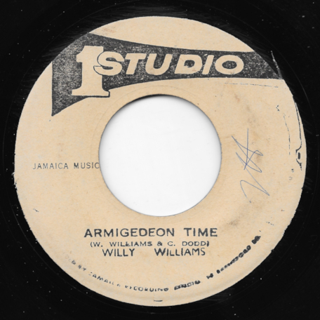 Armagideon Time / Armagideon Style Ver - Willie Williams / Willie And Brentford Disco Set