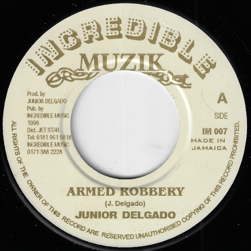 Armed Robbery / Ver - Junior Delgado