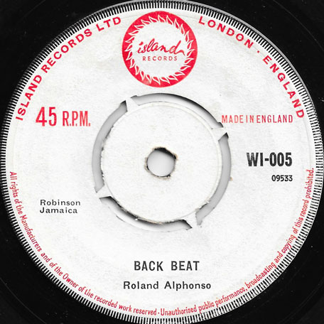 Back Beat / Well Meet - Roland Alphonso / Roy And Millie
