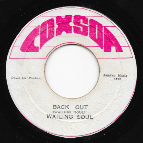Back Out / Dub Out - The Wailing Souls / Sound Dimension