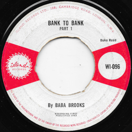 Bank To Bank Part 1 / Part 2 - Baba Brooks