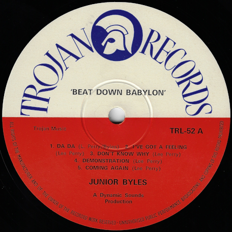 Beat Down Babylon - Junior Byles