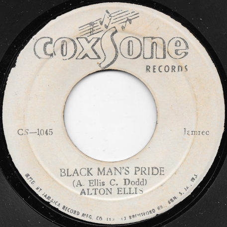 Black Mans Pride / Black Mans Dub - Alton Ellis / Soul Vendors