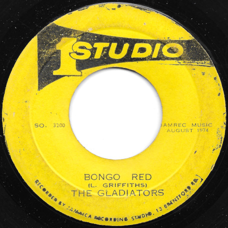 Bongo Red / Bongo Ver - The Gladiators / Gladiators Band