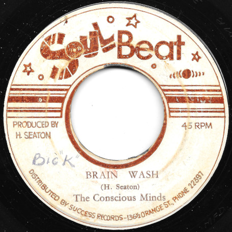 Brain Wash / Jamaican Boy - The Conscious Minds