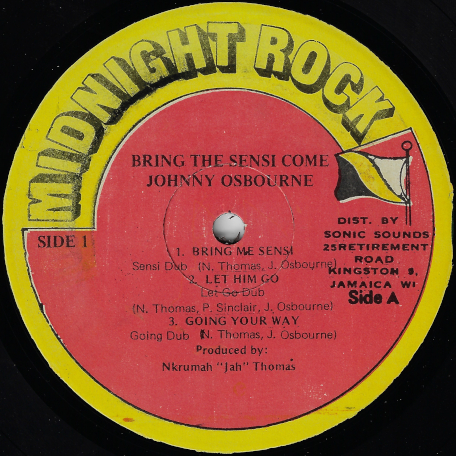Bring The Sensi Come - Johnny Osbourne
