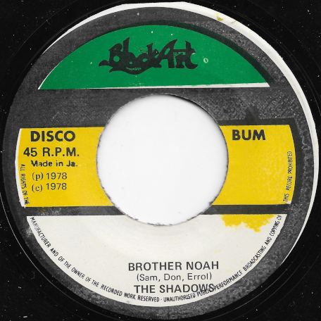 Brother Noah / Noah Dub - The Shadows / The Upsetters
