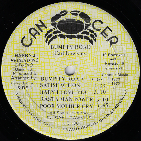 Bumpity Road - Carl Dawkins
