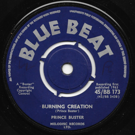 Burning Creation / Boop - Prince Buster
