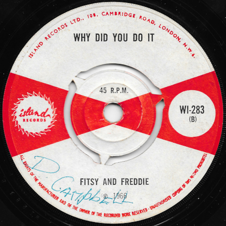 Double Trouble / Why Did You Do It - Roy Richards / Fitsy And Freddie