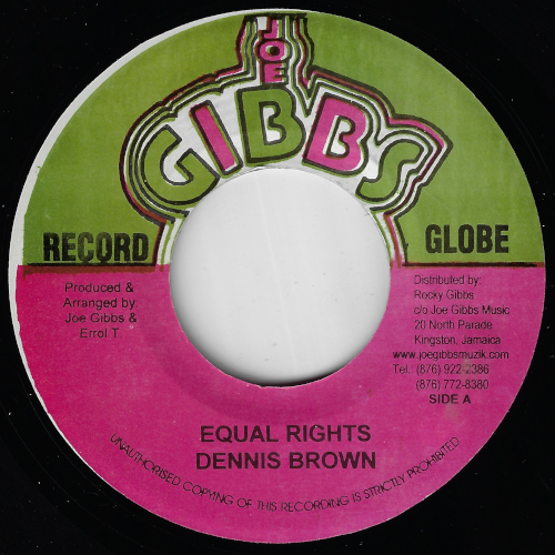 Equal Rights / Ver - Dennis Brown / Joe Gibbs And The Professionals 