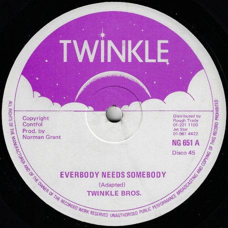 Everybody Needs Somebody / More Dub - Twinkle Brothers