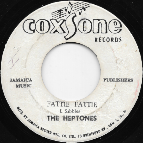 Fattie Fattie / I Love You - The Heptones / Winston And Barbara