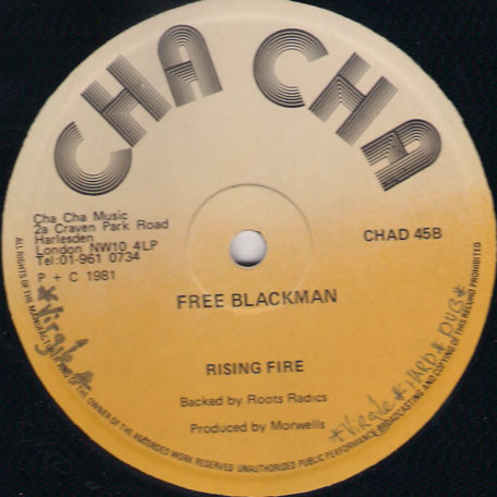Free Blackman / You Lied - Rising Fire