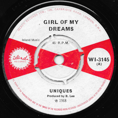 Girl Of My Dreams / Tribute To King Scratch aka Super Special  - The Uniques / Lester Sterling