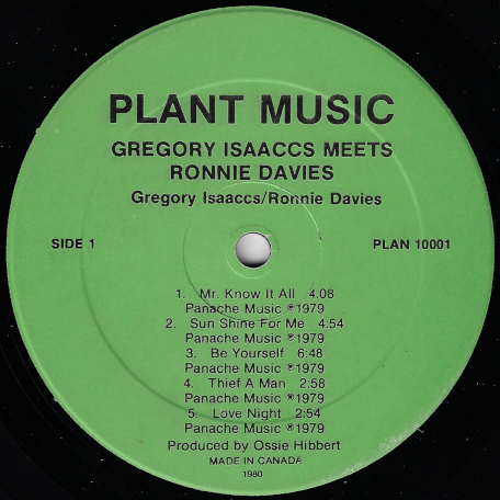 Gregory Isaacs Meets Ronnie Davis - Gregory Isaacs / Ronnie Davis