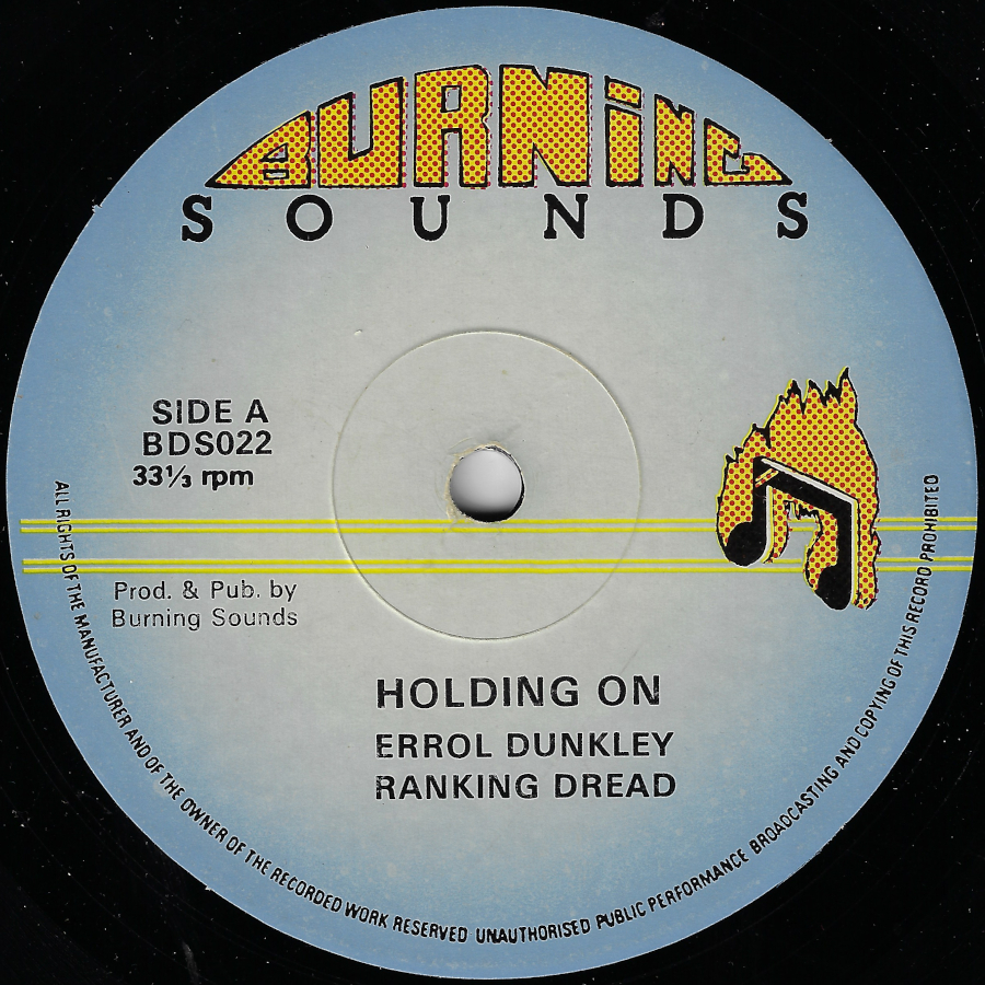 Holding On / Ranking Dub - Errol Dunkley And Ranking Dread