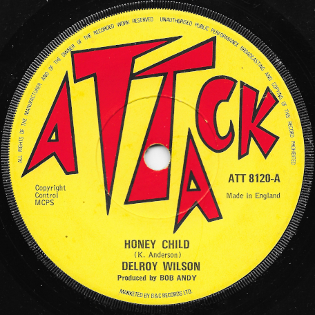 Honey Child / Time Is Running Out - Delroy Wilson