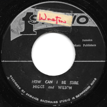 How Can I Be Sure / Mighty Man - Higgs And Wilson