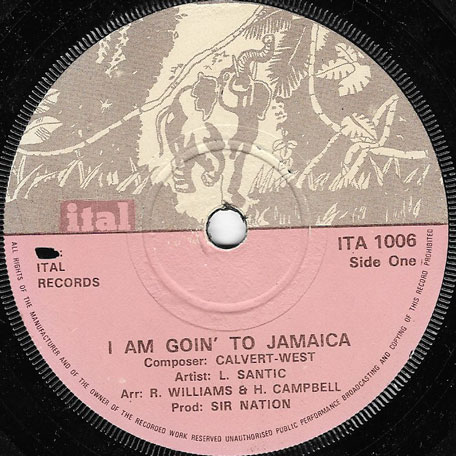 I Am Going To Jamaica / Skies With Rain (Ver) - Leonard Chin