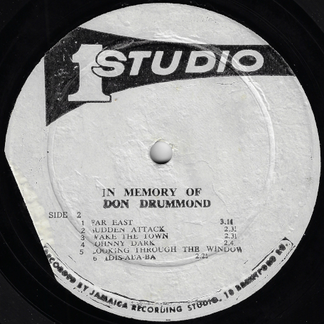 In Memory Of - Don Drummond