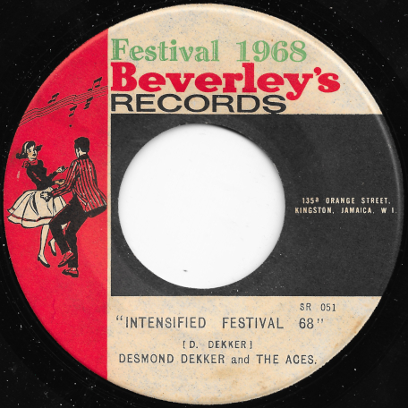 Intensified Festival 68 / Coconut Water  - Desmond Dekker And The Aces