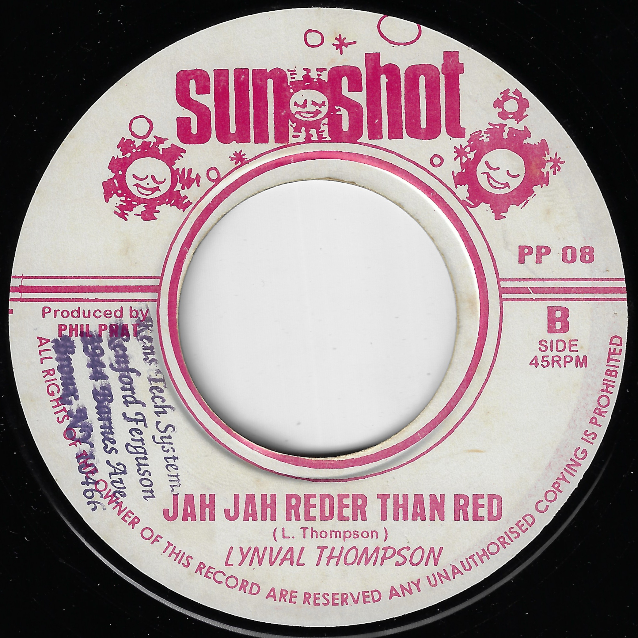 Linval Thompson Baby Father: Lion Vibes Vintage Reggae Vinyl Record Shop  London UK