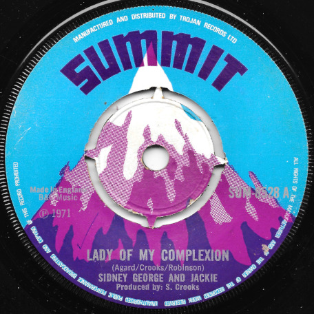 Lady Of My Complexion / No Sad Song - The Pioneers