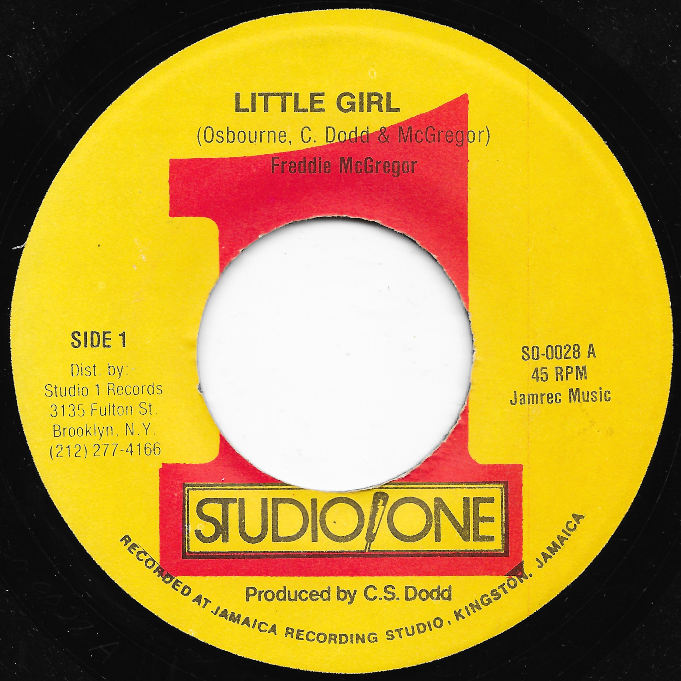 Little Girl / Part 2 - Freddie McGregor / Sound Dimension