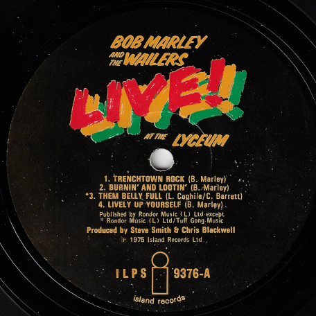Live At The Lyceum - Bob Marley And The Wailers