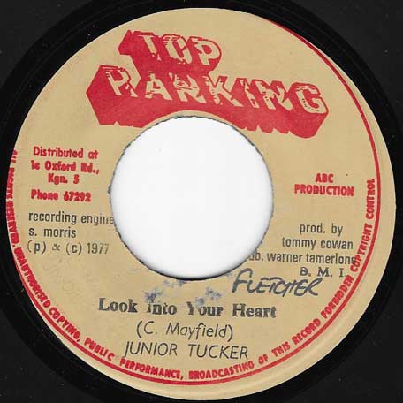 Look Into Your Heart / Dub - Junior Tucker / UFO