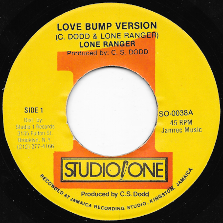 Love Bump / Love Bump Ver - Lone Ranger / Lone Ranger And Brentford All Stars