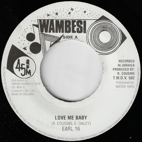 Love Me Baby / Ver - Earl Sixteen
