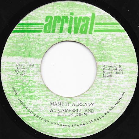 Mash It Already / Ver - Al Campbell And Little John / Junjo And The Volcano All Stars
