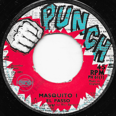 Mosquito 1 / Out The Light Baby - El Passo aka Dennis Alcapone 