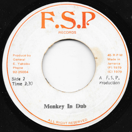 Monkey Still Want Wife / Monkey In Dub - Major Willis