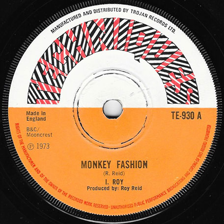 Monkey Fashion / Medley Mood - I Roy