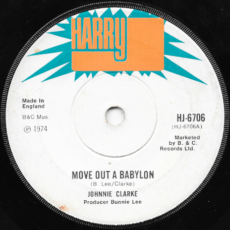 Move Out Of Babylon / Inst - Johnny Clarke