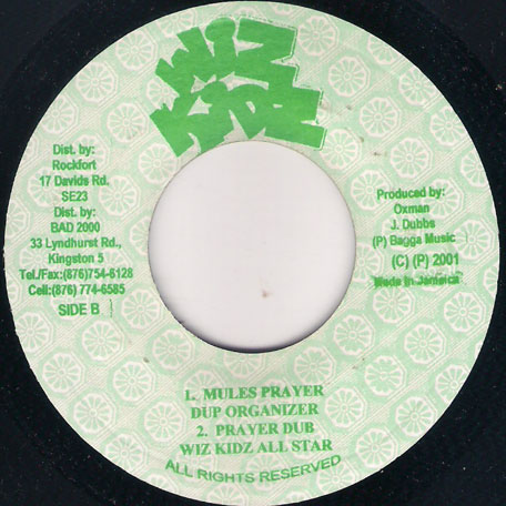 Catch Me / Mules Prayer / Prayer Dub - Pam Hall / Dub Organiser